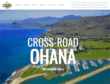 Tablet Screenshot of crossroadohana.com